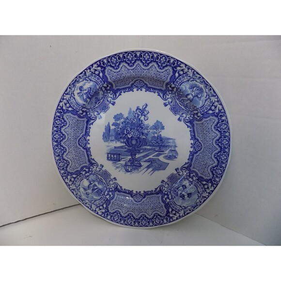 The Spode Blue Room Collection England Continental "SEASONS" Dinner Plate - Picture 1 of 3